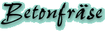 Betonfrse
